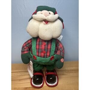 VTG 2004 Avon Animated Santa Plush Singing Shout (Animal House) Merry Christmas
